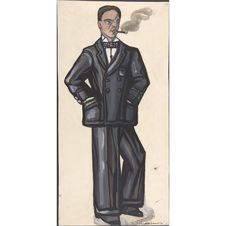 THE MAN IN BLACK