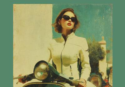 Donna on Vespa