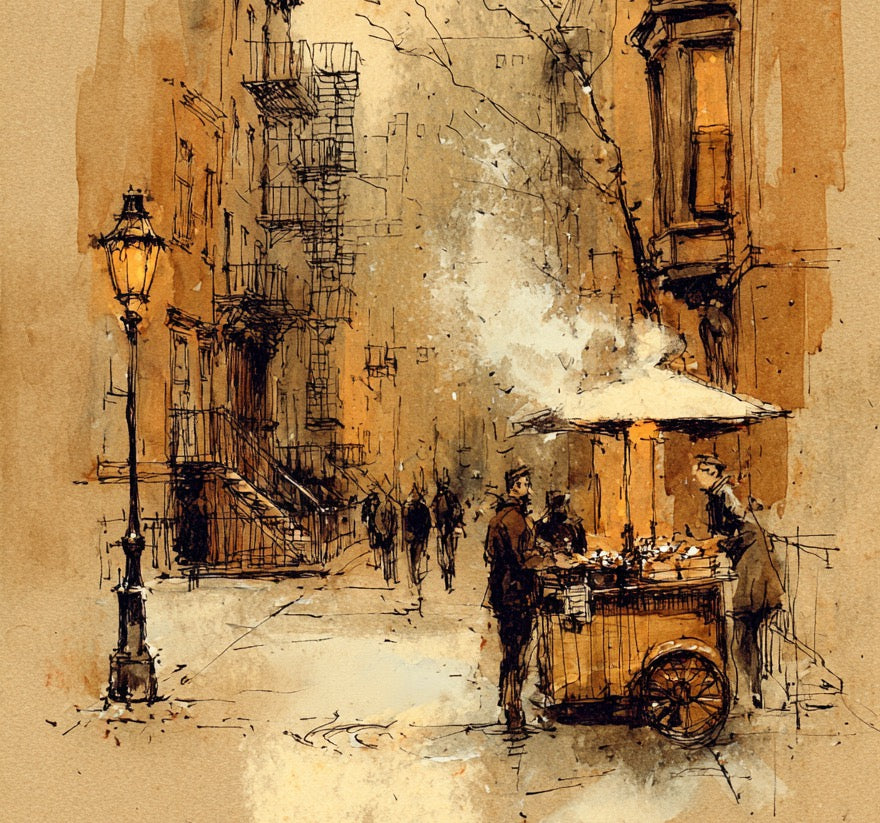 Side Streets of Manhattan